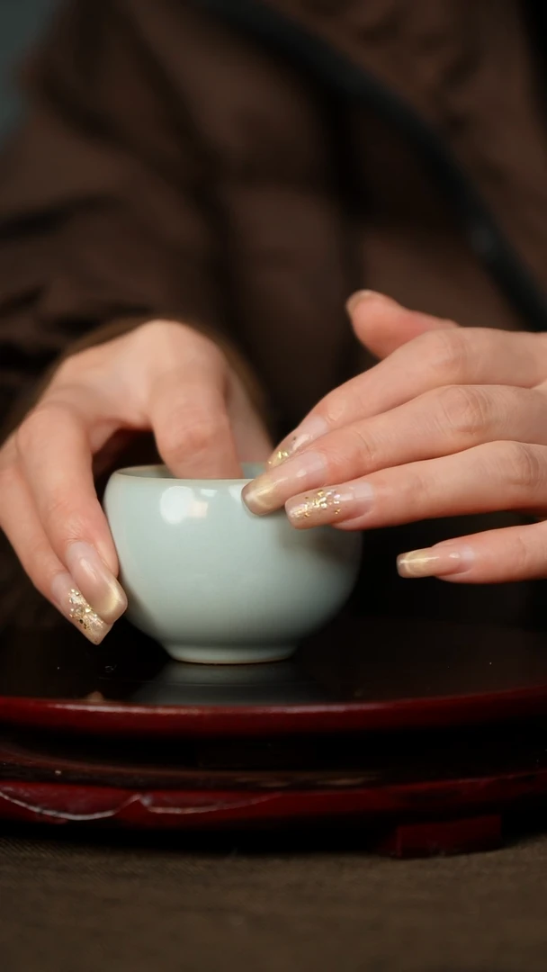 全品 天青 小禅定杯