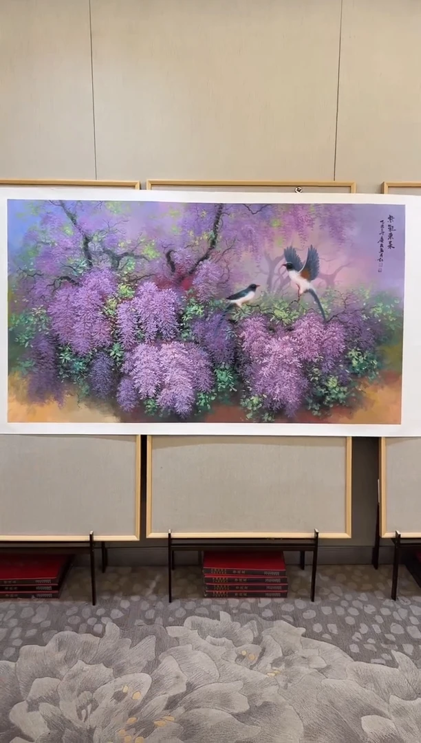 国画国画L 国画李庆友大易美术馆本人作品73