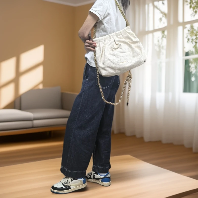流浪双肩带斜跨单肩女士包/CK/底长/H/b2069