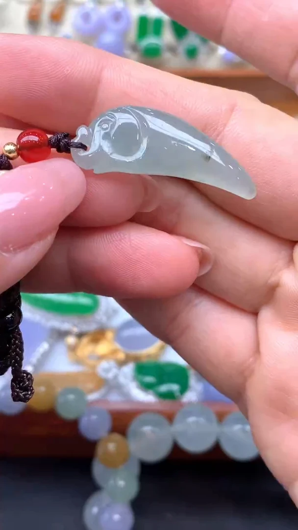 【闪购商品】翡翠颈饰未镶嵌3-天然翡翠