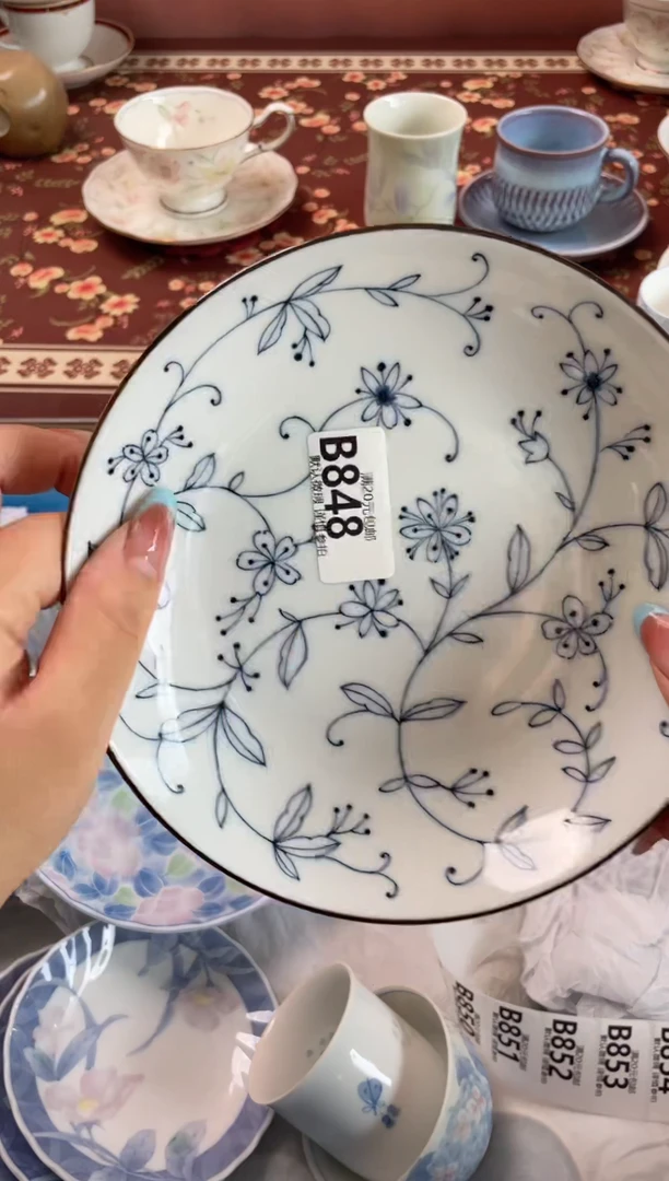 瓷片一**落瓷器瓷器B848