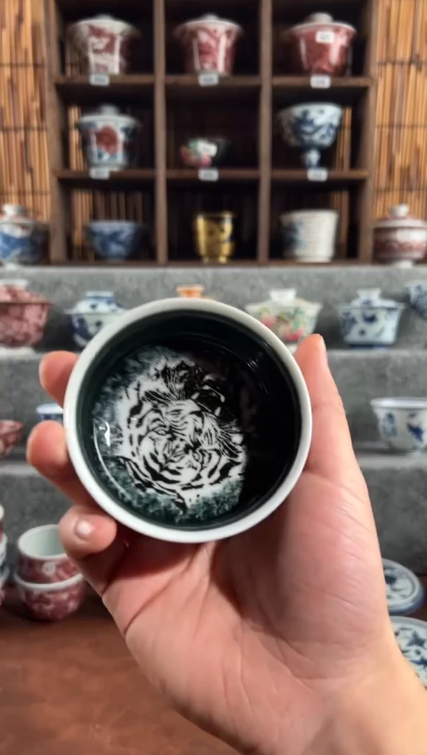 【闪购商品】436天禄言瓷手绘茶具