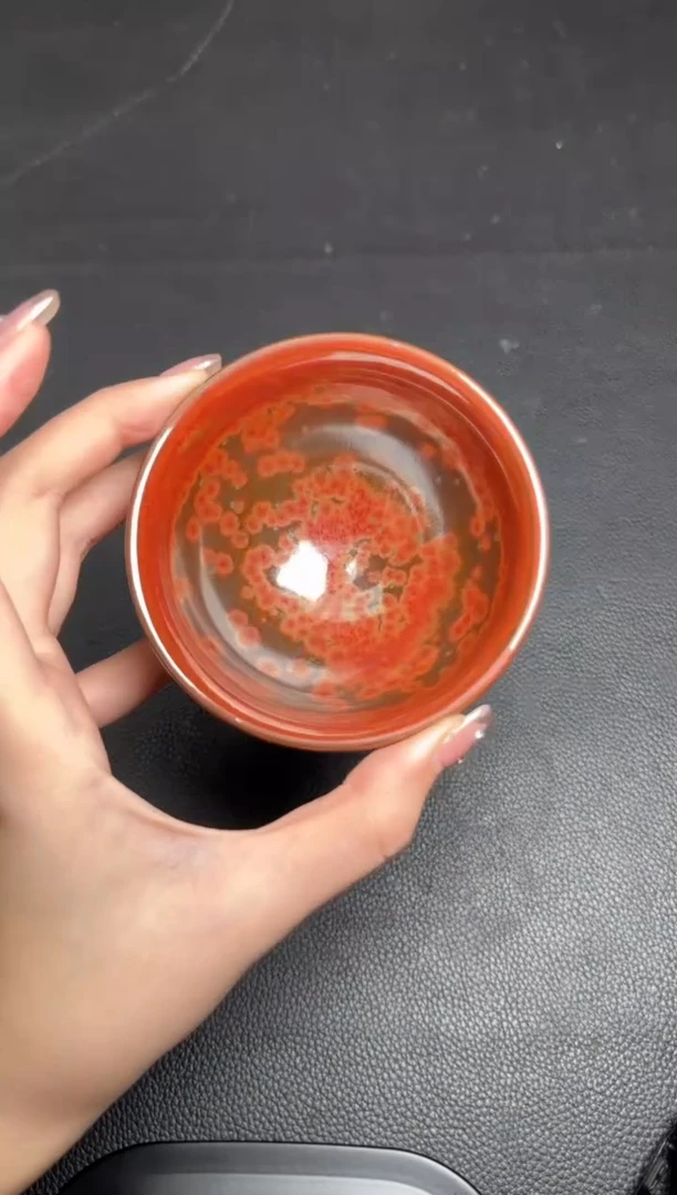 茶盏蔡炳盛代表作火凤凰62