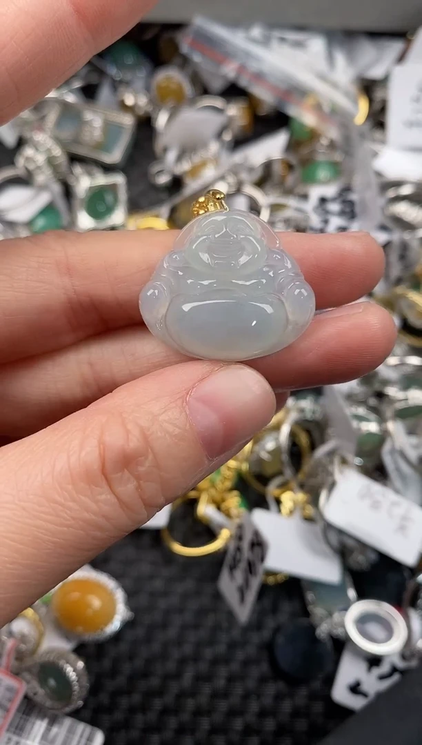 银S925镶嵌戒指翡翠11              3