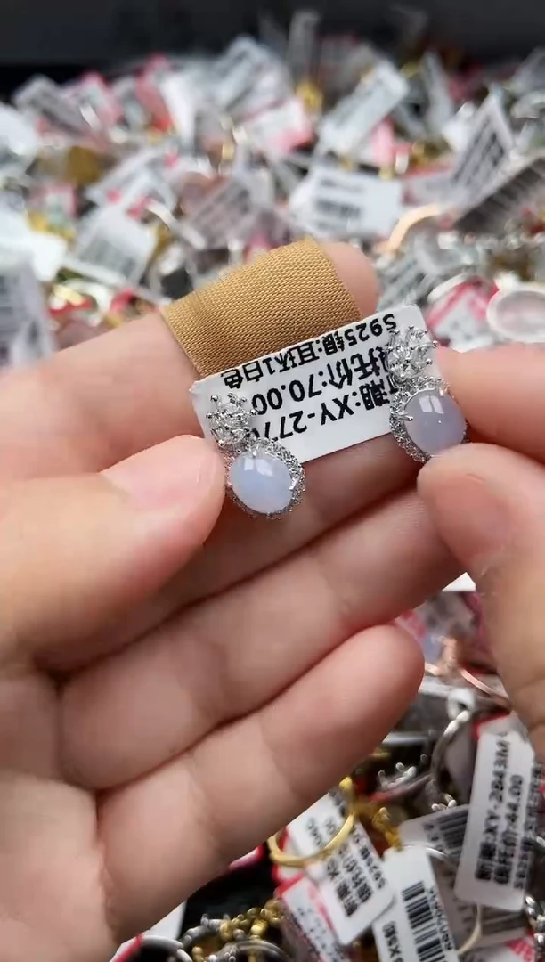 【闪购商品】翡翠戒指银S925镶嵌2222222-1
