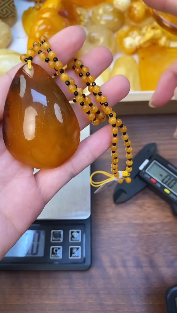 裸石琥珀未镶嵌天然琥珀蜜蜡
