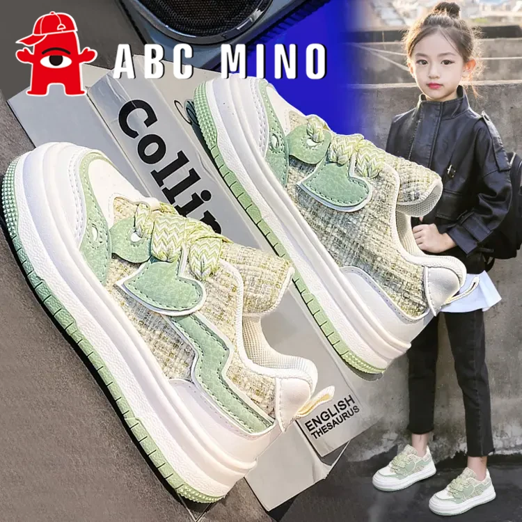 ABC MINO女童鞋夏季2025新款儿童运动鞋软底女孩休闲软底板鞋学生