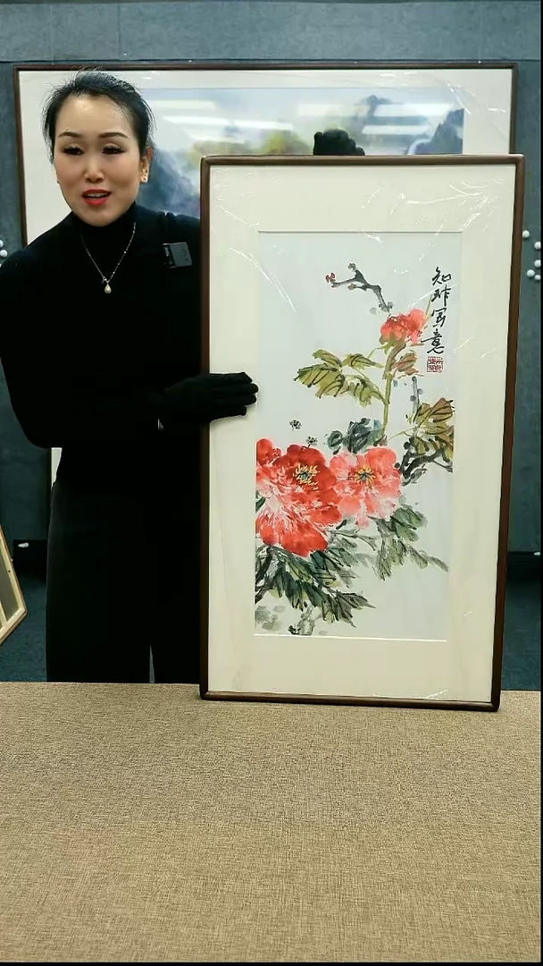 【闪购商品】国画55/知非92*52带框