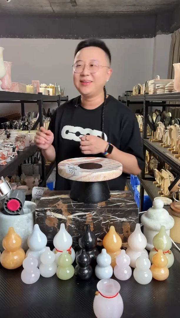 石材105希腊彩虹果盘