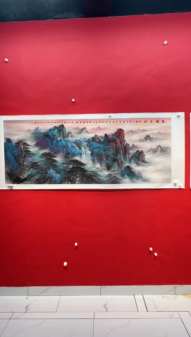 国画画家陆远华纯手绘原作