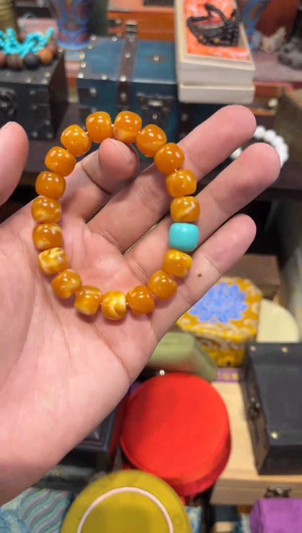 未镶嵌蜜蜡裸石E刘哥高端专属精品30