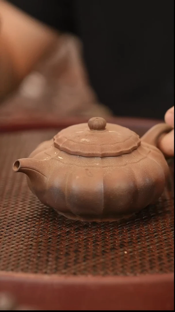 茶壶紫砂原矿手工制作