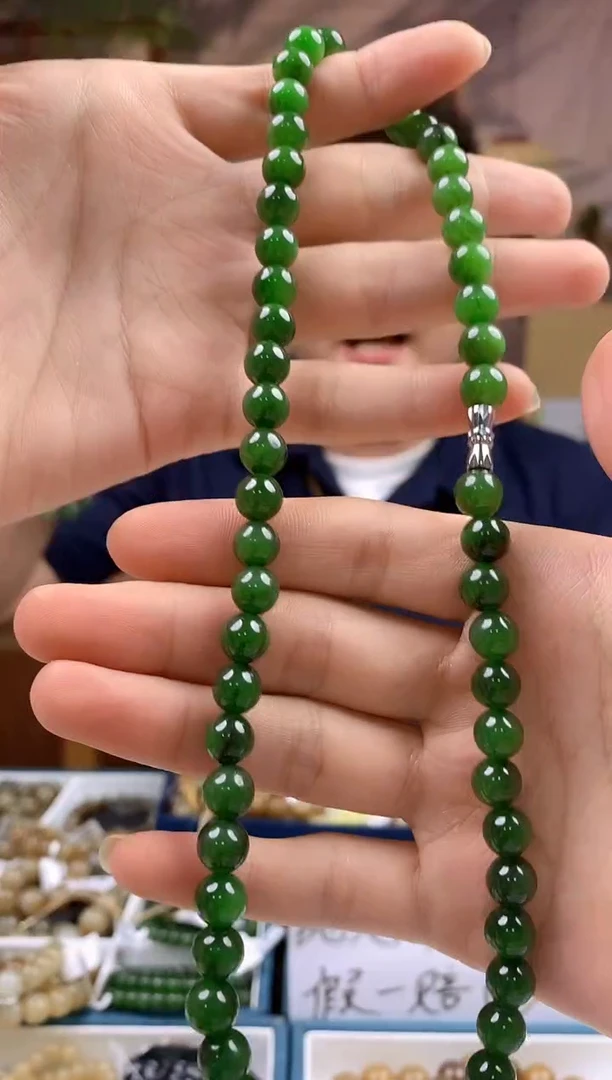 和田玉未镶嵌颈饰拍一发一