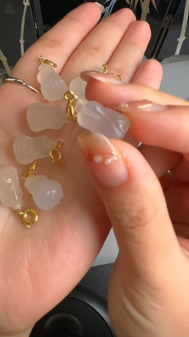 玛瑙/玉髓颈饰未镶嵌JJD0615002多样性发一