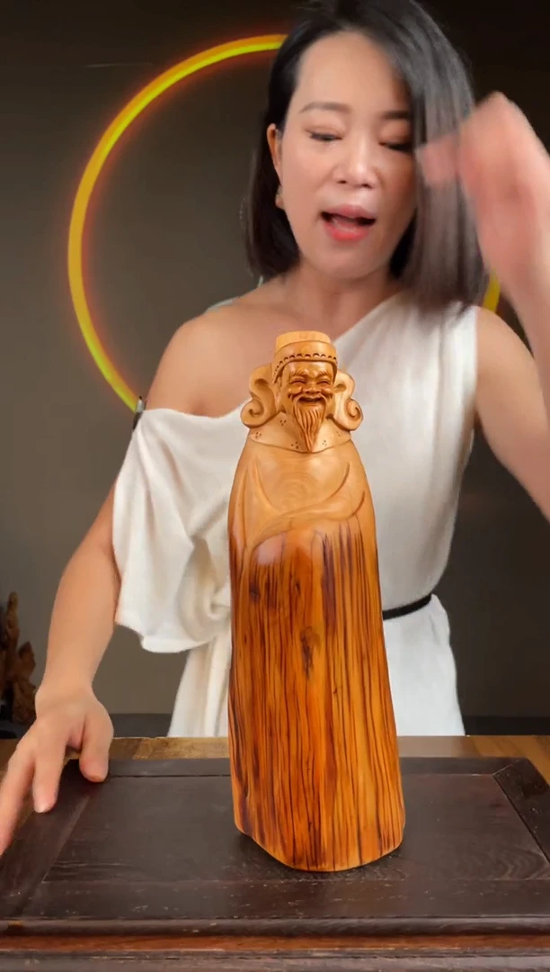 柏木（崖柏）手工摆件,先抢先得! 编号:51