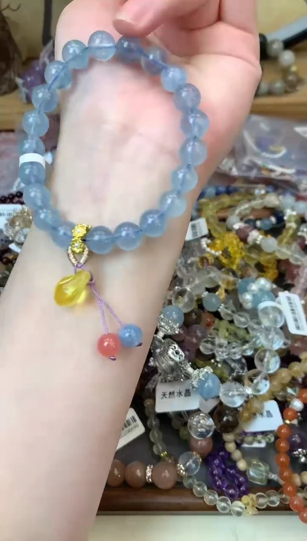 【闪购商品】海蓝宝石手链未镶嵌136