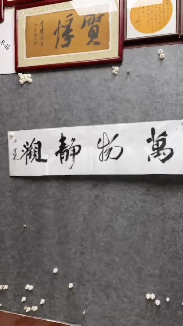 书法王守乾老师书画138*34