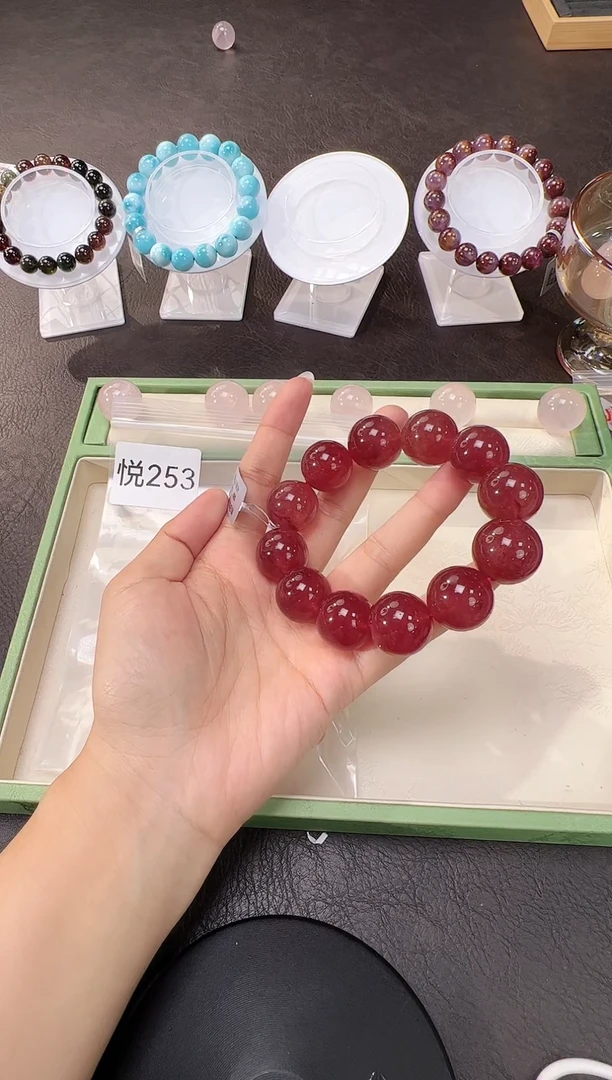 未镶嵌手链石英质玉悦409 约19mm