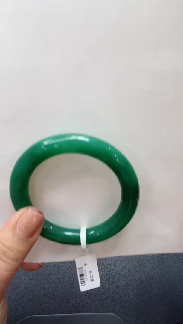 【闪购商品】石英质玉手镯未镶嵌非洲翠33