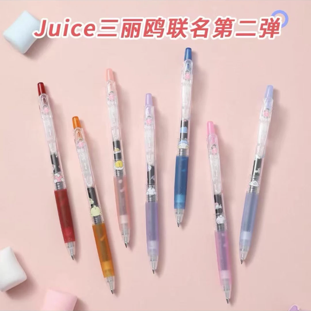 百乐juice果汁笔高颜值自动联名三丽鸥第二弹限定749中性笔