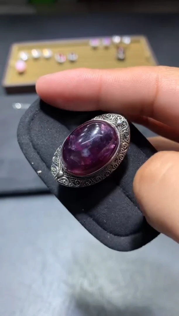 未镶嵌戒指水晶K117祖母晶