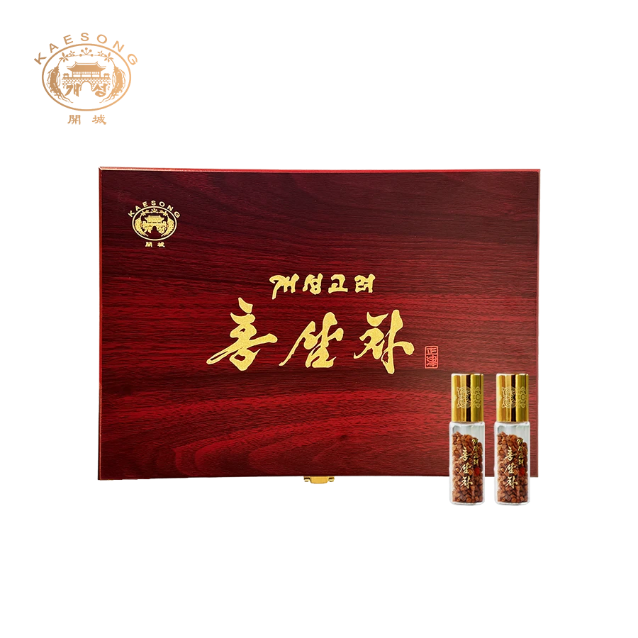 朝鲜开城高丽红参茶原装进口 十支装高端礼盒