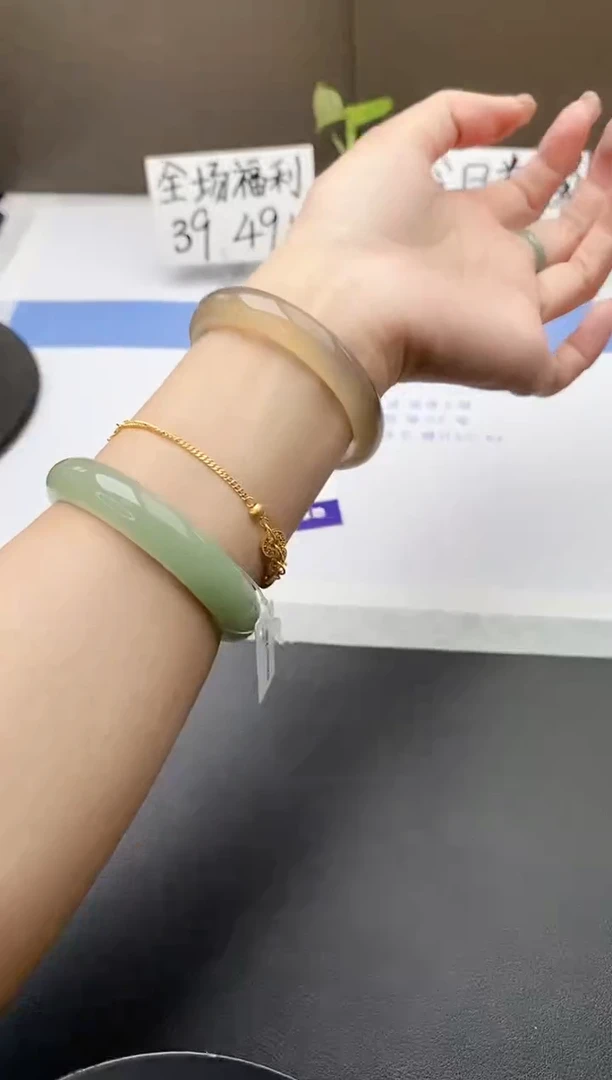 石英质玉手镯未镶嵌j176-