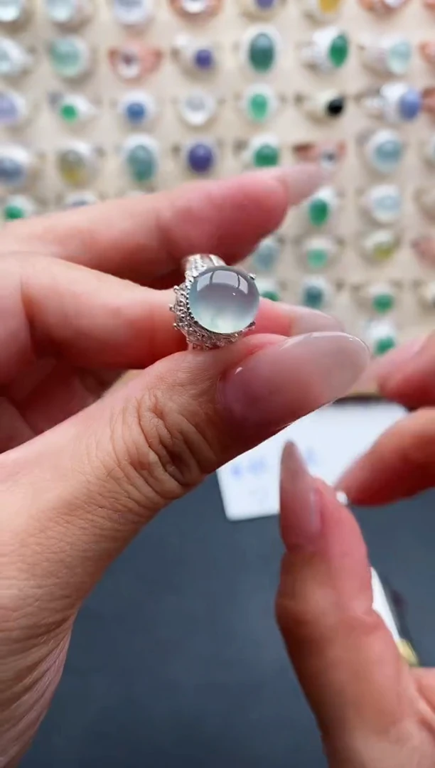 未镶嵌戒指翡翠天然缅甸翡翠A货222-2-6