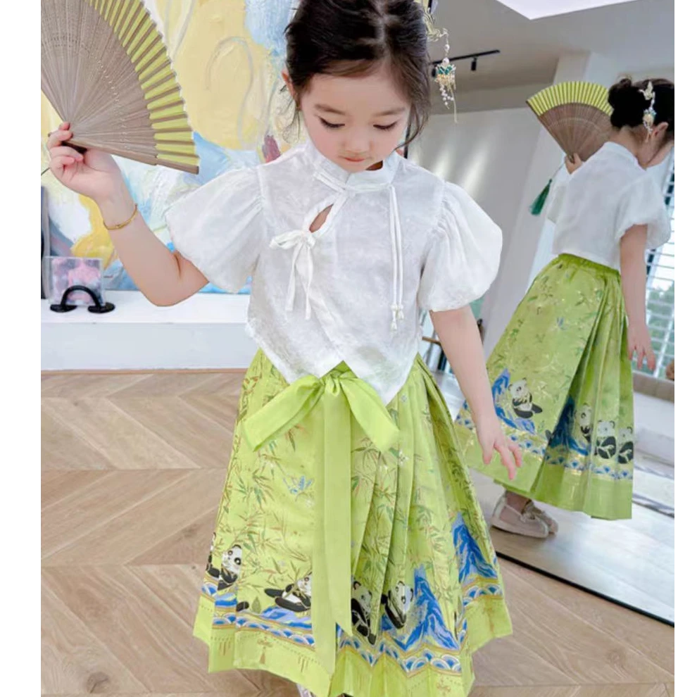 惜韩（424）好看汉服中国风女童夏季复古
