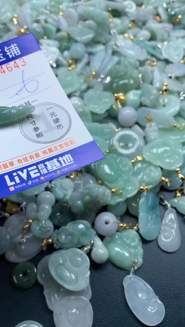 颈饰未镶嵌翡翠4643