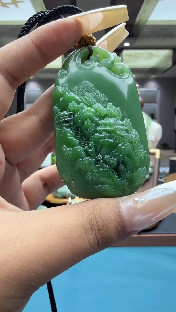 未镶嵌和田玉把件byfq