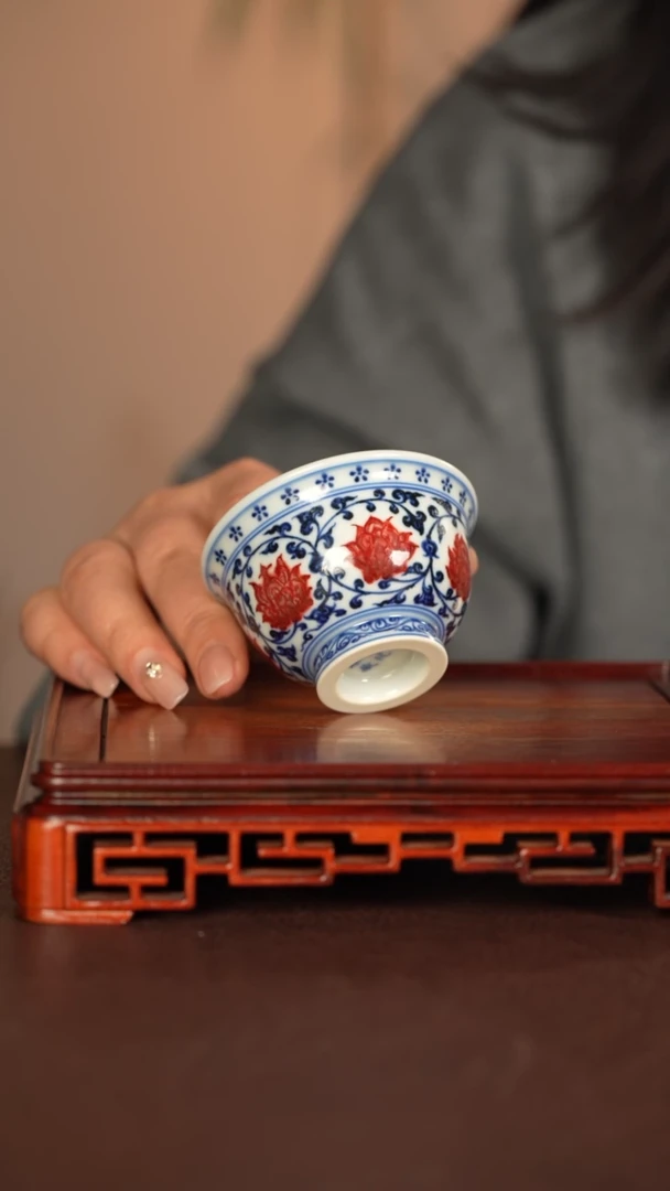 【闪购商品】杯子永明尚玩景德镇手工手绘陶瓷