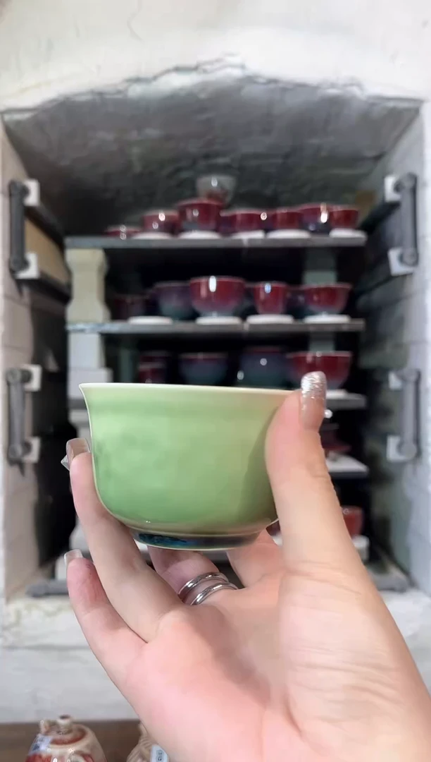 摆件窑口自销手工纯原矿钧瓷