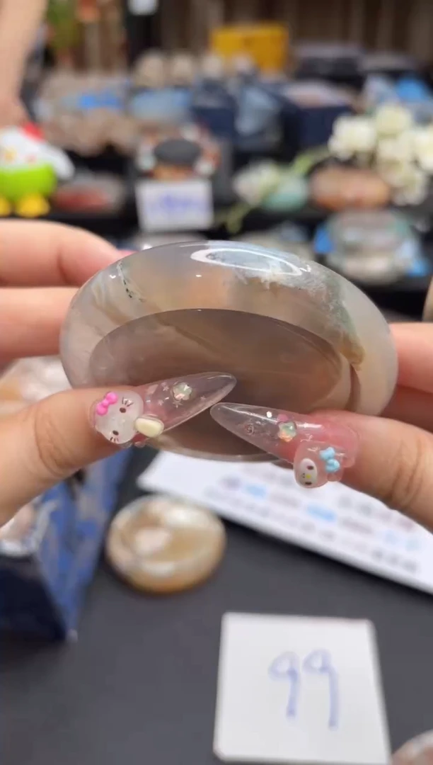 未镶嵌手镯石英质玉201(60圈赠送镯心)