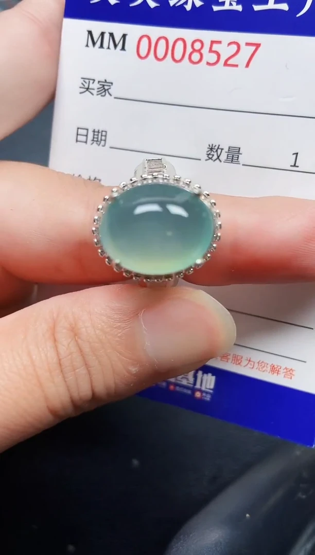 翡翠未镶嵌颈饰8527