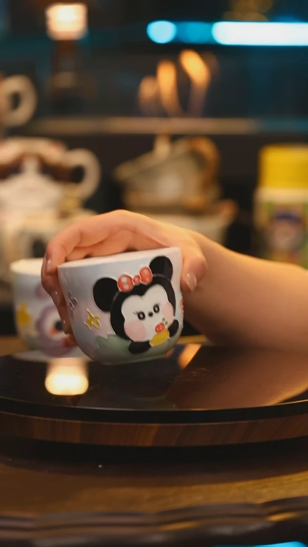【闪购商品】杯子景德镇高温釉下彩手绘