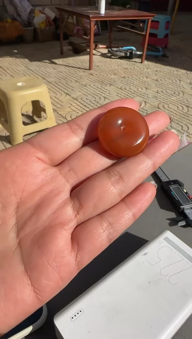 未镶嵌配饰南红玛瑙原矿无优化平安扣1号w