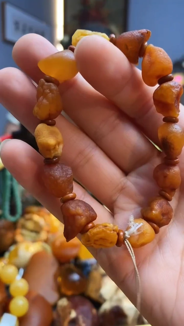 手串琥珀未镶嵌手串