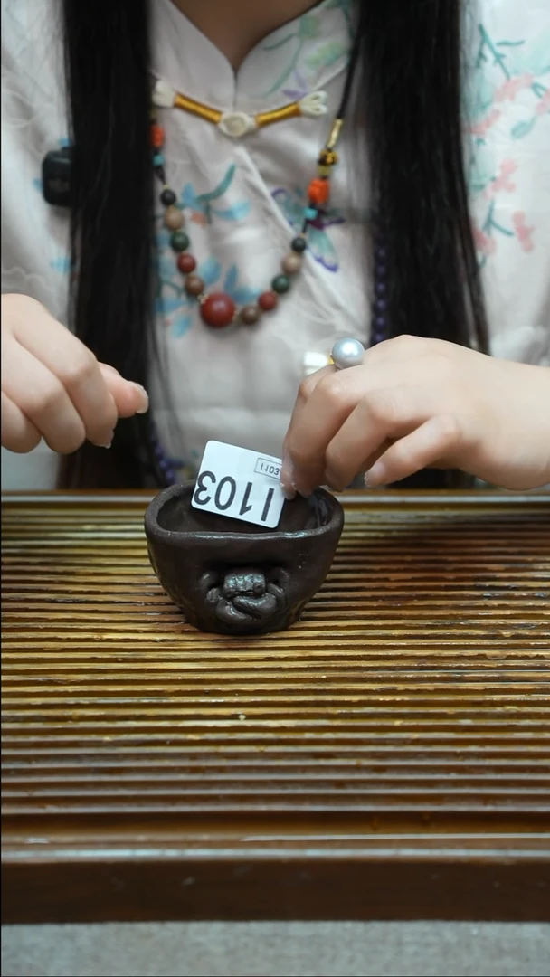 万古烧粗陶手工茶具