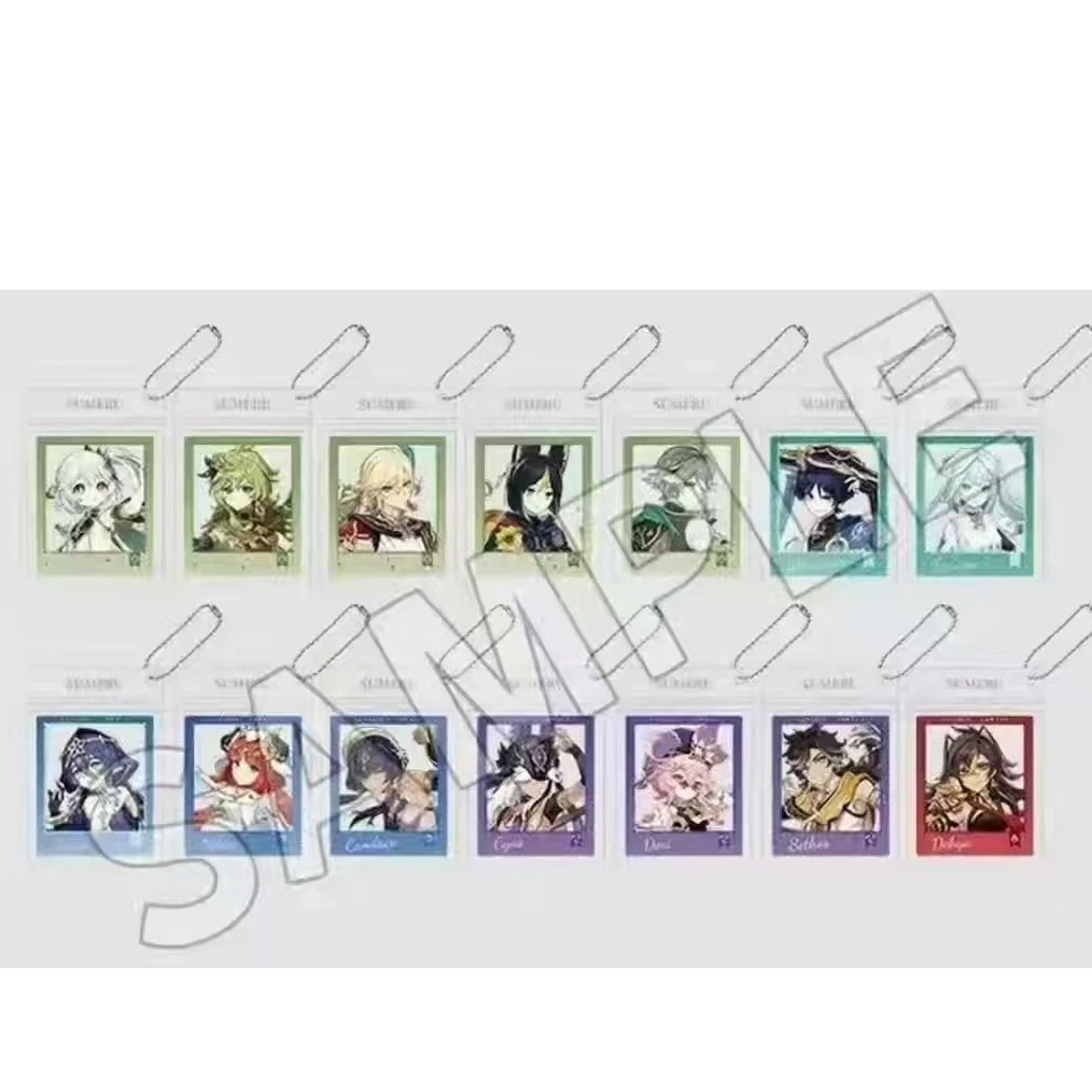 代拆【正版】 原神韩国咖啡厅《稻妻透卡》《须弥透卡》盲盒