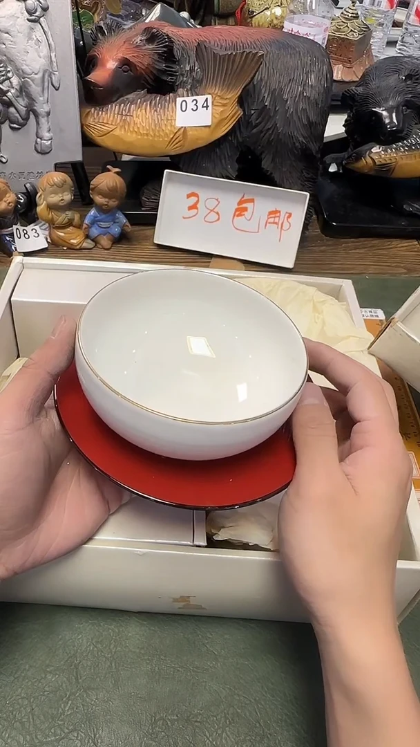 128···大漆盘碗5套