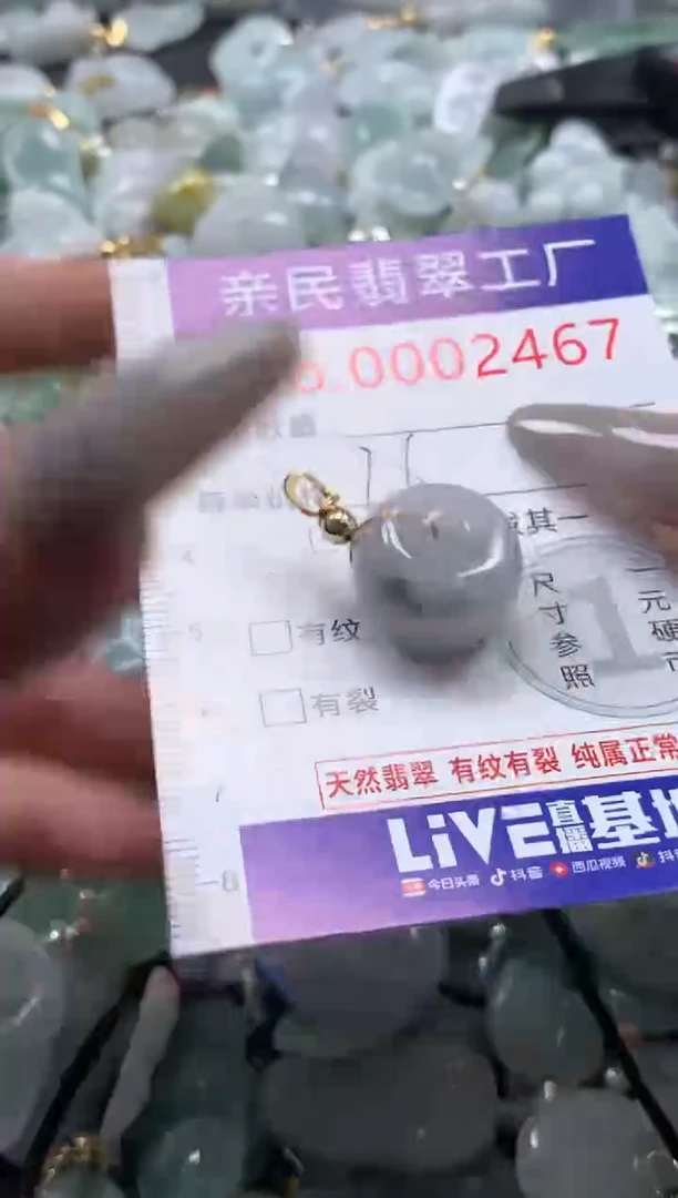 颈饰未镶嵌翡翠2467