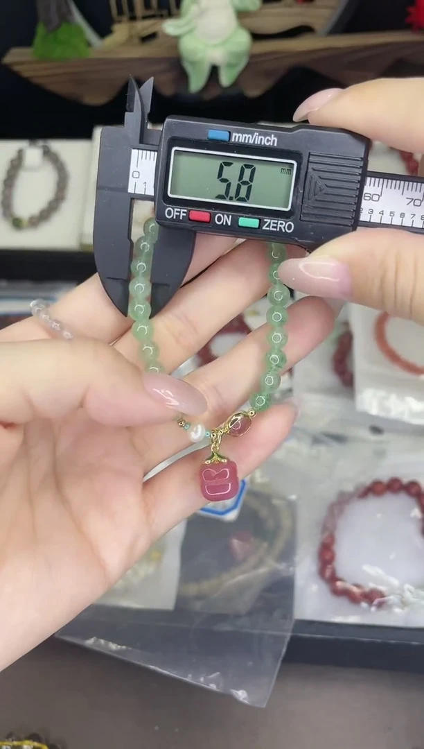 【闪购商品】烟晶手链银S925镶嵌水晶手链