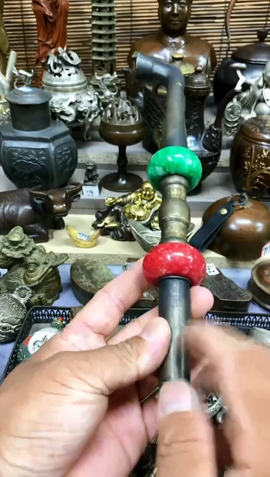 鸿兴工艺摆件把件粗锅