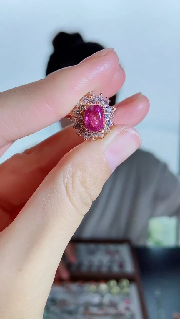 银S925镶嵌手饰碧玺手饰