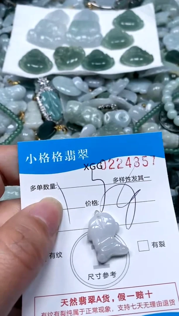 【闪购商品】翡翠颈饰未镶嵌闪购商品0224857