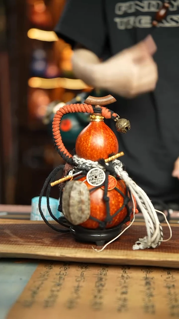 62号550ml左右非遗大漆酒葫芦