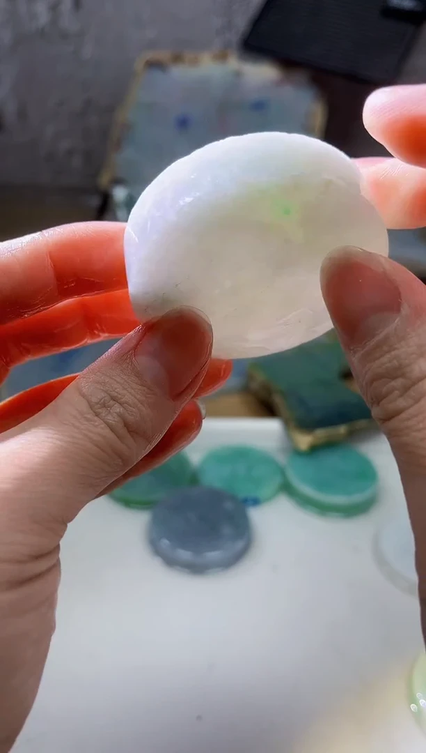 裸石翡翠天然翡翠A货石 南 853