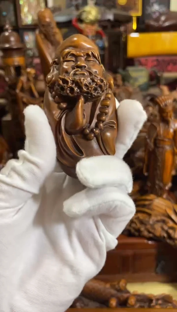 木小叶黄杨小件达摩悟道