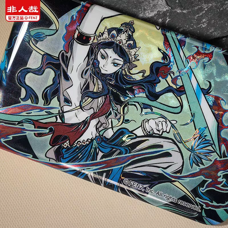 非人哉 出神·入画系列 马口铁徽章盲盒镭射云纹动漫周边吧唧胸针